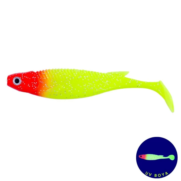 Silikon Balık - 10g 100mm - Fishack PredatorX - UV Boyalı - Solar ürün görseli 1