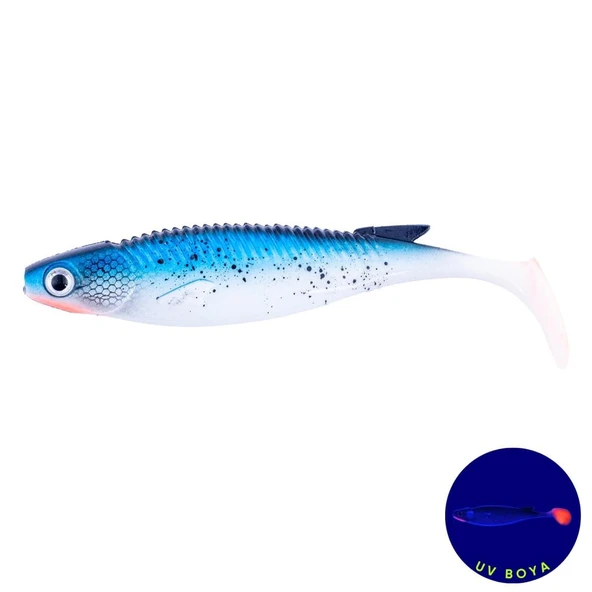 Silikon Balık - 10g 100mm - Fishack PredatorX - UV Boyalı - Aqua ürün görseli 1