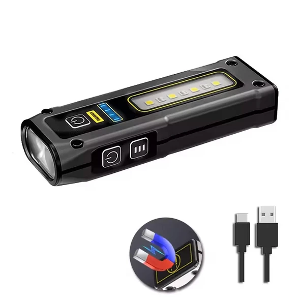 Panther USB Şarjlı Mıknatıslı El Feneri PT-974 ürün görseli 1