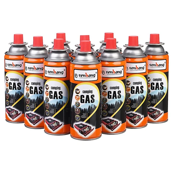 Senbang Kamp Ocak Gazı Valfli Kartuş 227gr - 10 Adet ürün görseli 1