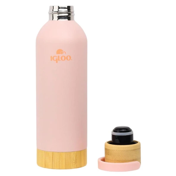 Çelik Pro Termos - Igloo - Hydrate - 500ml - Somon - 205694 - Resim 2