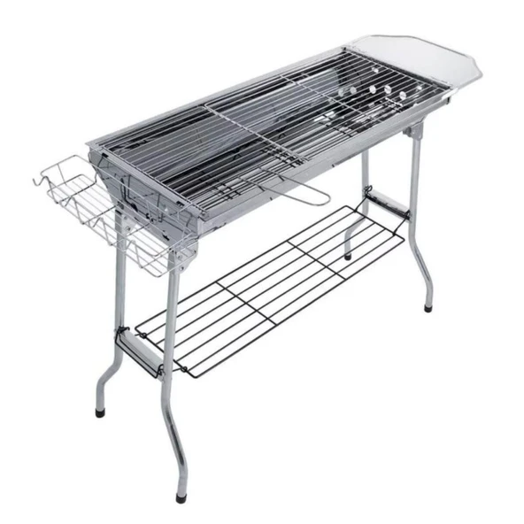 Portatif Katlanabilir Mangal - Madfox Grilmate BBQ - Silver - 547307 ürün görseli 1