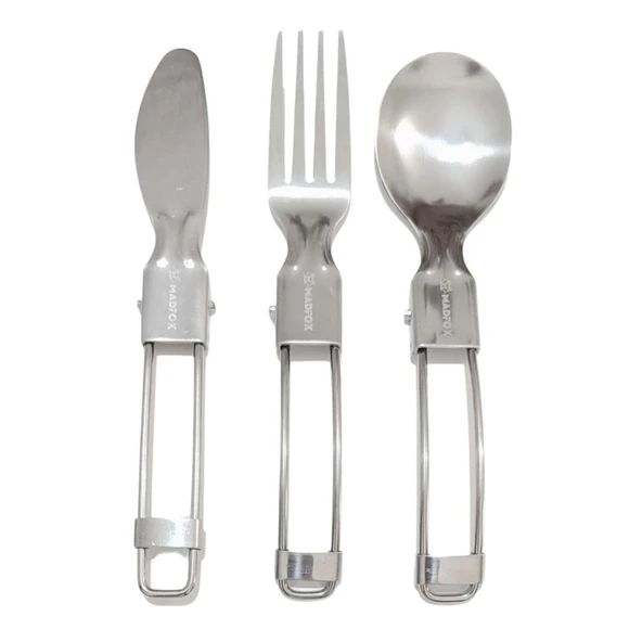 Kamp Çatal&Kaşık&Bıçak Seti - Madfof Heavy Duty - 547313 ürün görseli 1