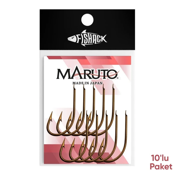 Olta İğnesi - Maruto - 5412 - Bronz - No: 6/0  (10'lu Paket) ürün görseli 1