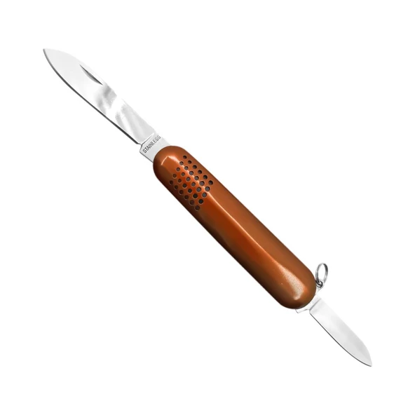 Argeus Çift Ağızlı Cep Çakısı Turuncu (K5017-30) ürün görseli 1