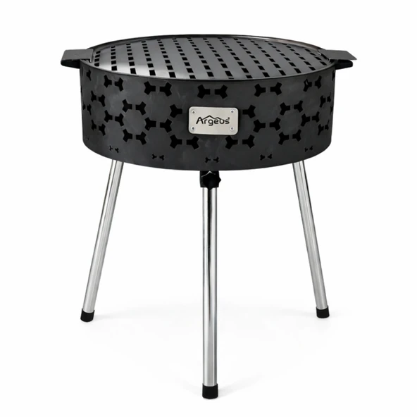 Taşınabilir Kömür Barbekü Mangal  - Büyük - 44cm*13cm*67cm ürün görseli 1