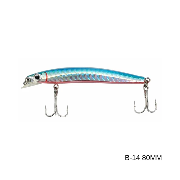 Maket Balık - Kurşun Arkası Rapala - 8cm 5gr - Sea Bose B-14 ürün görseli 1