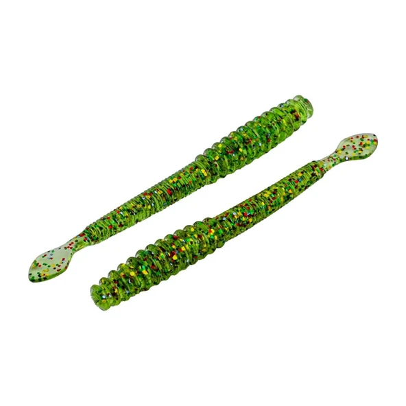 Silikon Kurt Yem - 2,2g 87mm - Fishack Wormix - Jungle - Resim 2