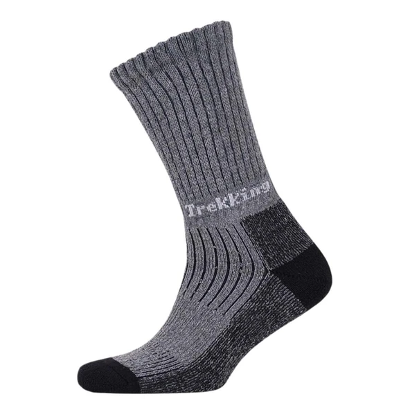 Termal Çorap -Trekking - Thermoform - Antrasit - Resim 3