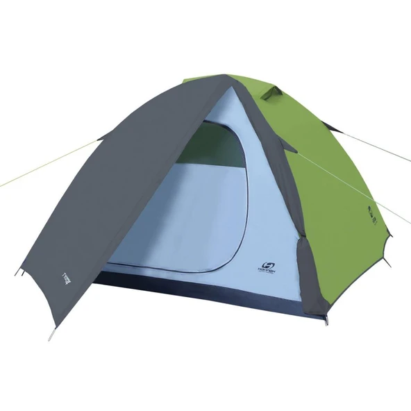Hannah Tycoon 4 Kişilik Comfort Çadır (Spring Green-Cloudy Gray) 140*300*220 cm ürün görseli 1