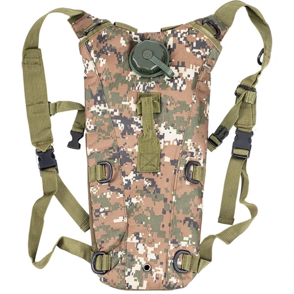 Camelbag Suluk Sırt Çantası 3 Lt - Yeşil Dijital Kamuflaj ürün görseli 1