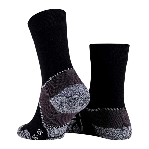 Termal Çorap - Walking - Thermoform - Siyah - Resim 2