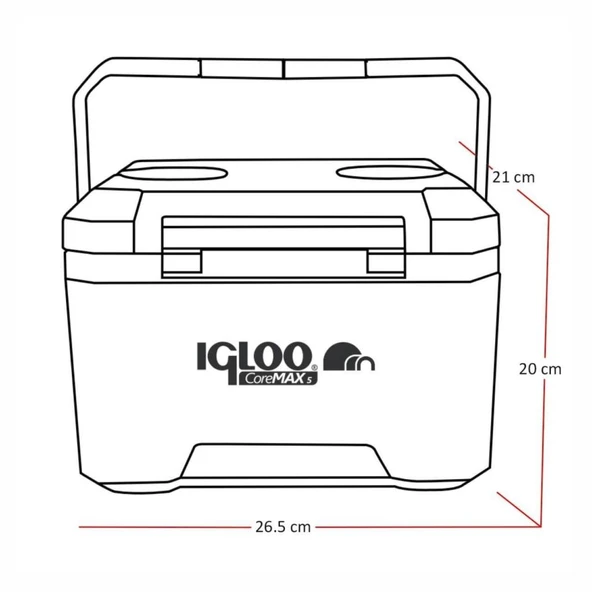 Buzluk - Igloo - CoreMAX - 5 lt - 300723 - Resim 2