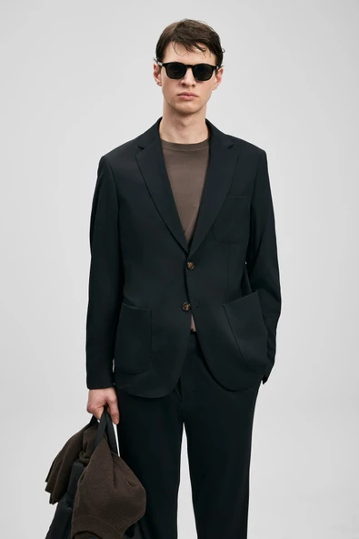 Lufian 111140175 Noa Spor Erkek Blazer Ceket Slim Fit Erkek Ceket ürün görseli 1
