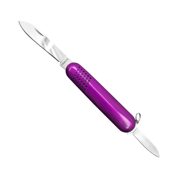Argeus Çift Ağızlı Cep Çakısı Mor (K5017-30) ürün görseli 1
