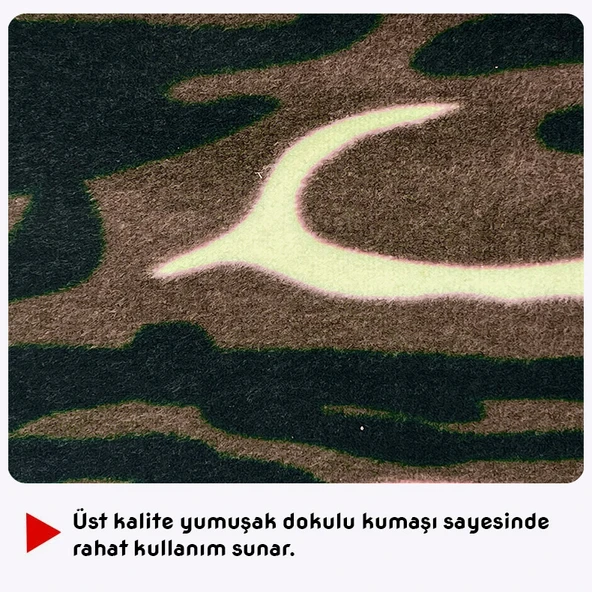 Savex Polar Kar Maskesi Kahve Kamuflaj - Resim 3
