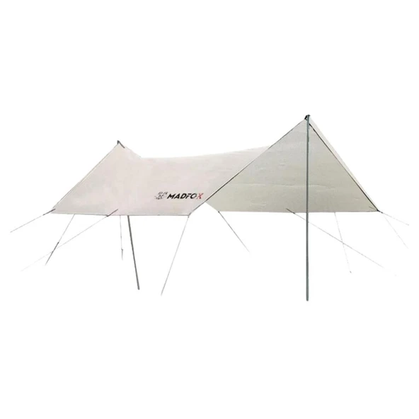 Çadır Brandası - Madfox - Güneş ve Rüzgar Koruma - OEM Kanvas Tarp 4*3 mt ürün görseli 1
