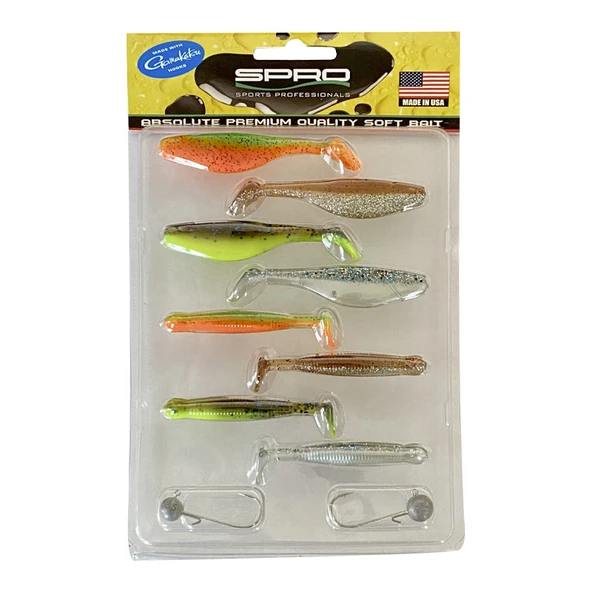 Silikon Balık Yem Seti - Spro - 7,8cm - Ready (4663 505) ürün görseli 1
