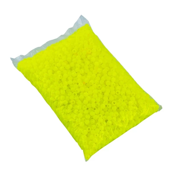 Yüzen Sazan Boncuğu - 10 MM - 1KG - Neon Yeşili ürün görseli 1