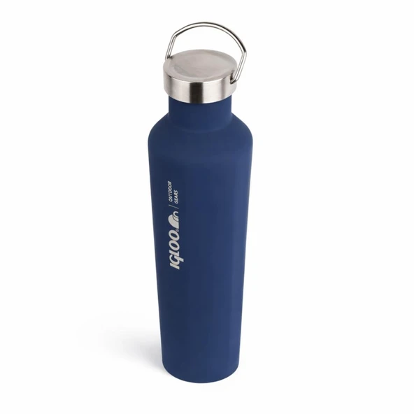 Çelik Mug Termos - Igloo - Pentagon - 750ml - Lacivert - 205792 - Resim 3