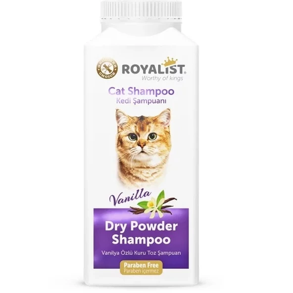Royalist Kuru Toz Kedi Şampuanı 150 Gr Vanilya Özlü ürün görseli 1