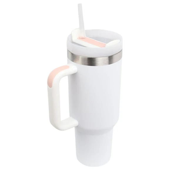 Çelik Mug Termos - Igloo - Stadler - 1.2 lt - Beyaz - 205787 - Resim 4
