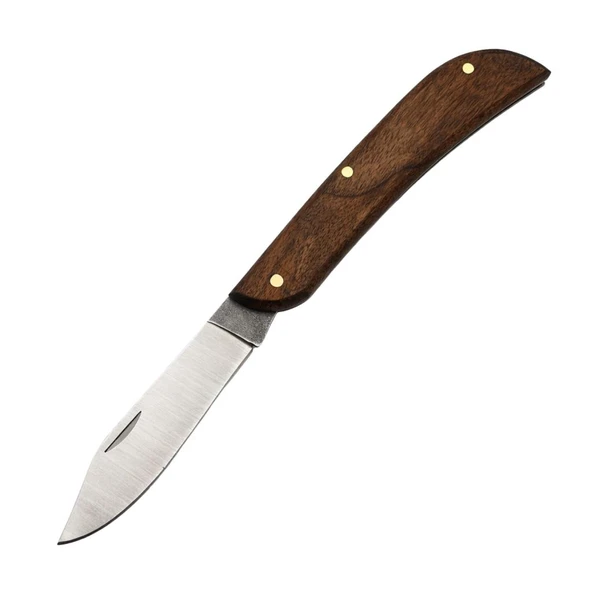 Katlanır Cep Çakısı - Argeus - Ahşap Saplı - Model 7 ürün görseli 1