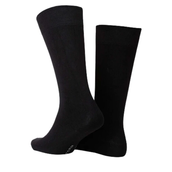 Bambu Çorap - Thermoform - Siyah - No: 40-44 - Resim 2