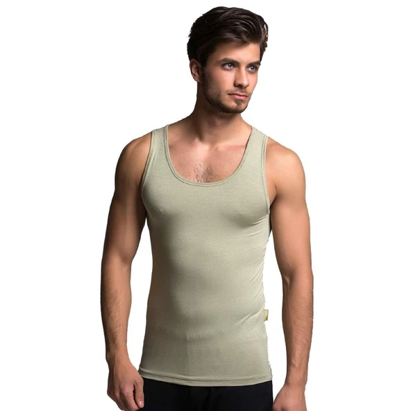 Bambu Erkek Atlet - Thermoform -  Kum ürün görseli 1