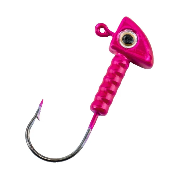 Jighead - Zoka - Kurşunlu Olta İğnesi - (XH-A 06) - Pembe - 7 Gr ürün görseli 1