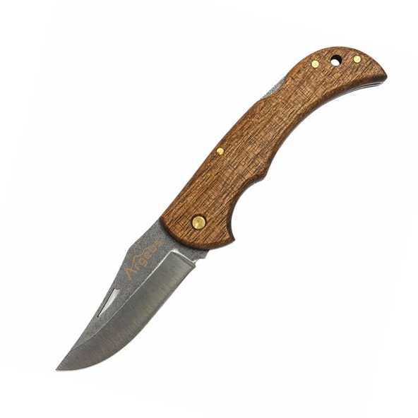 Katlanır Cep Çakısı - Argeus - Ahşap Saplı - Model 2 ürün görseli 1