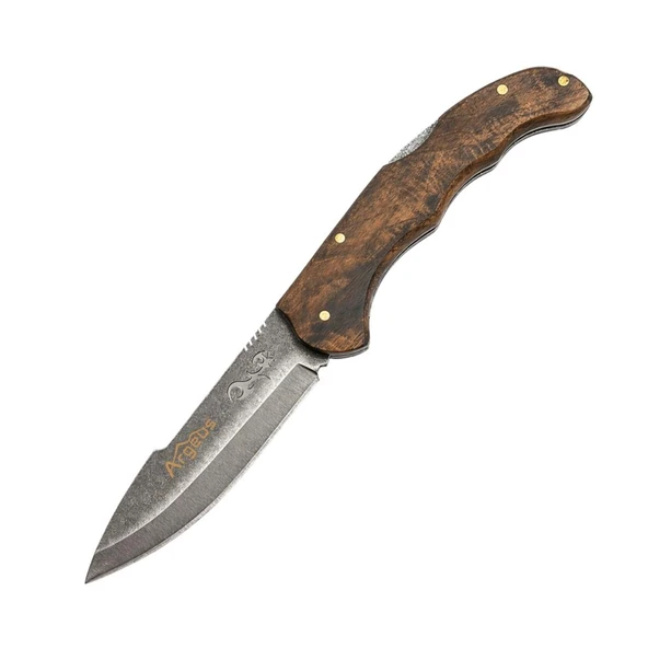 Katlanır Cep Çakısı - Argeus - Ahşap Saplı - Model 4 ürün görseli 1