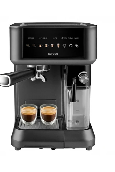 MyCaffe Barista S10 Entegre Süt Hazneli Otomatik Espresso Latte ve Cappuccino Mak. MatteBlack ürün görseli 1