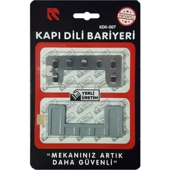 Çelik kapılar için kapı dili koruma bariyeri dil koruma ürün görseli 1