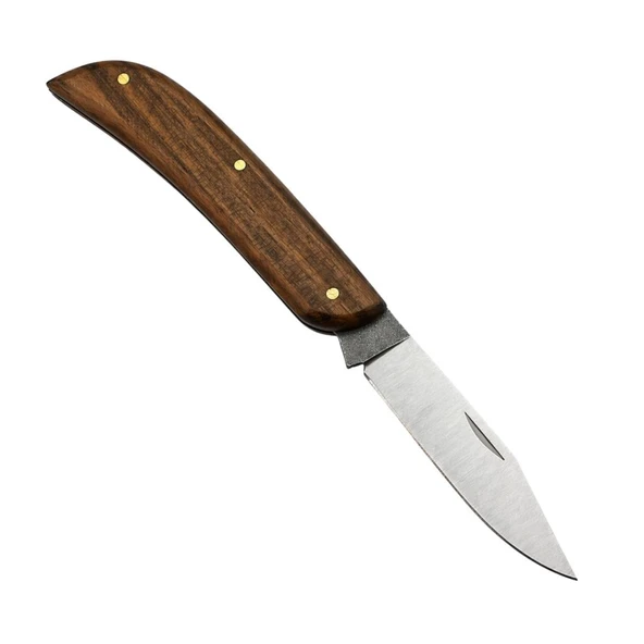 Katlanır Cep Çakısı - Argeus - Ahşap Saplı - Model 6 - Resim 2