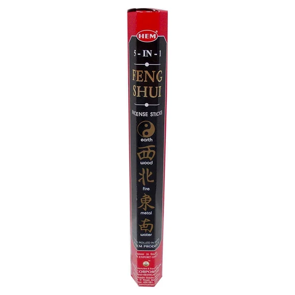 Feng Shui 5in1 20 Çubuk Tütsü - Resim 2