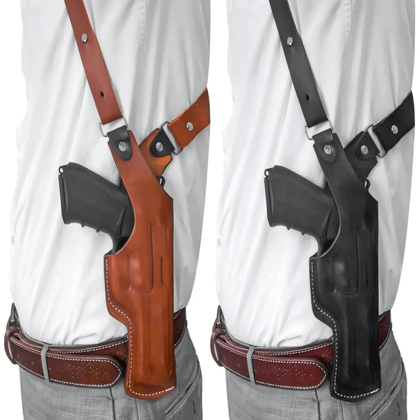 Savage Dik Kapalı Koltuk Altı Tabanca Kılıfı Browning - Siyah ürün görseli 1