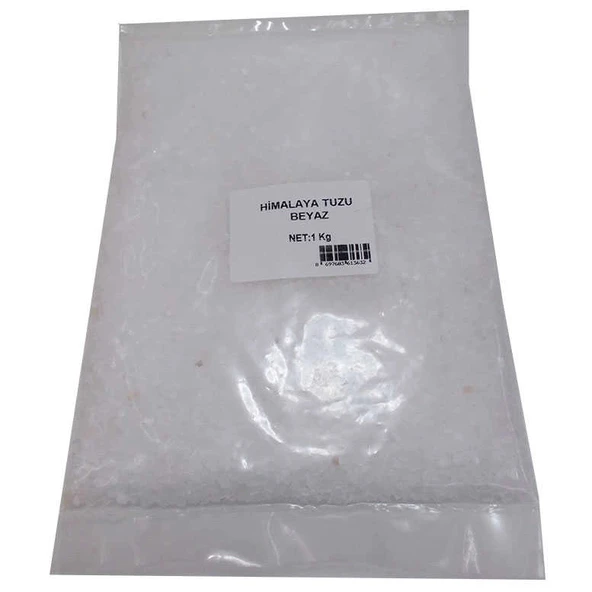 Yemeklik Himalaya Kristal Kaya Tuzu Çakıl Beyaz 1000 Gr ürün görseli 1