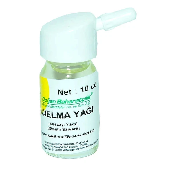 Acı Elma - Adaçayı Yağı 10 cc - Resim 3