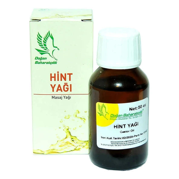 Hint Yağı 50 cc - Masaj ve Kaş Kripik Bakım Yağı ürün görseli 1