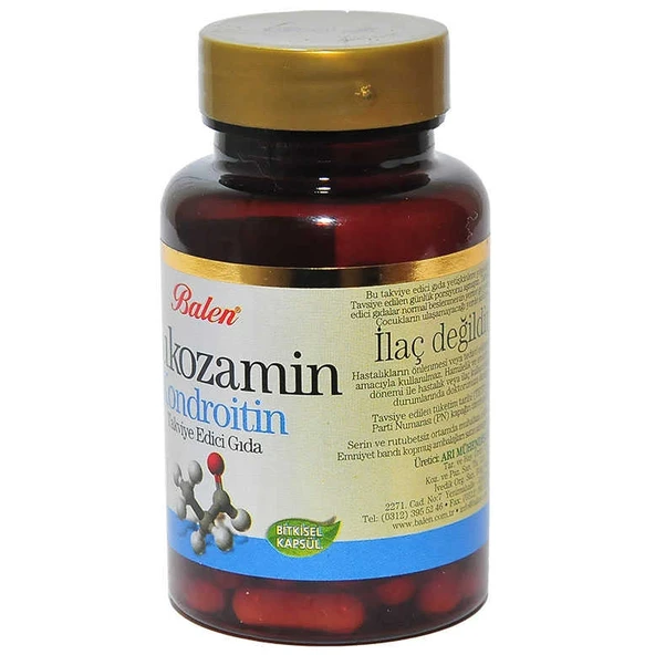 Glukozamin Kondroitin 60 Kapsül - Resim 3