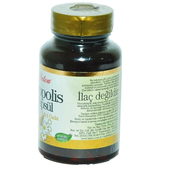 Propolis 80 Kapsül - Resim 3