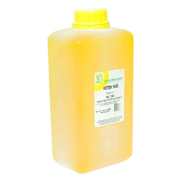Keten Yağı Pet Bidon 1000 Gr - Resim 3