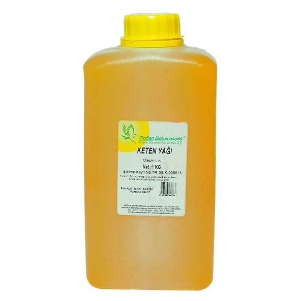 Keten Yağı Pet Bidon 1000 Gr ürün görseli 1