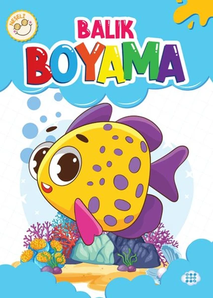 Neşeli Balık Boyama ürün görseli 1