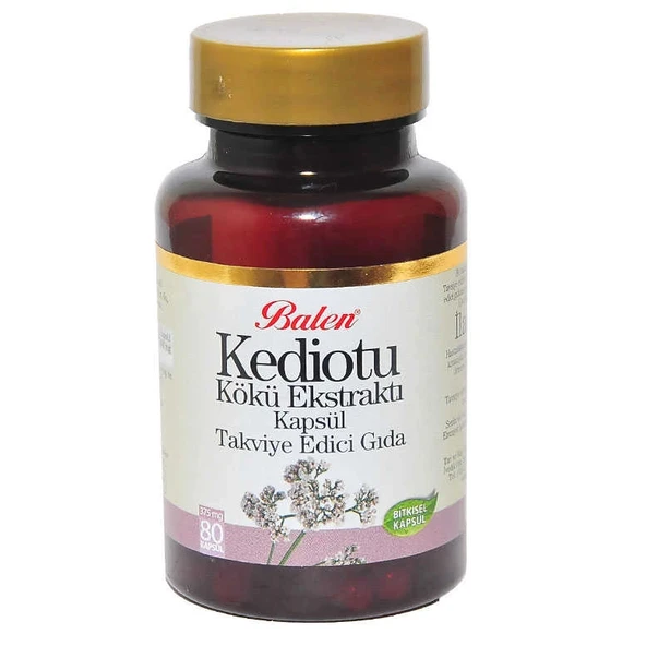 Kediotu Kökü Ekstraktı 80 Kapsül ürün görseli 1