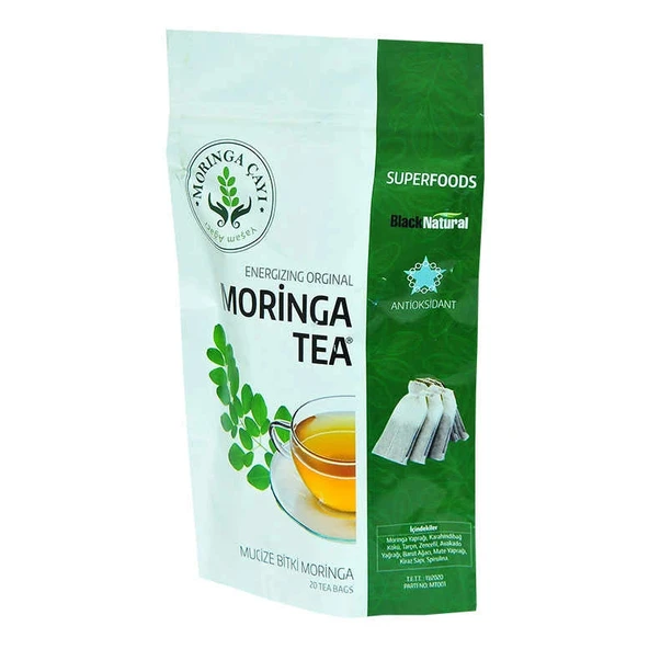 Moringa Çayı 20 Süzen Poşet - Resim 2