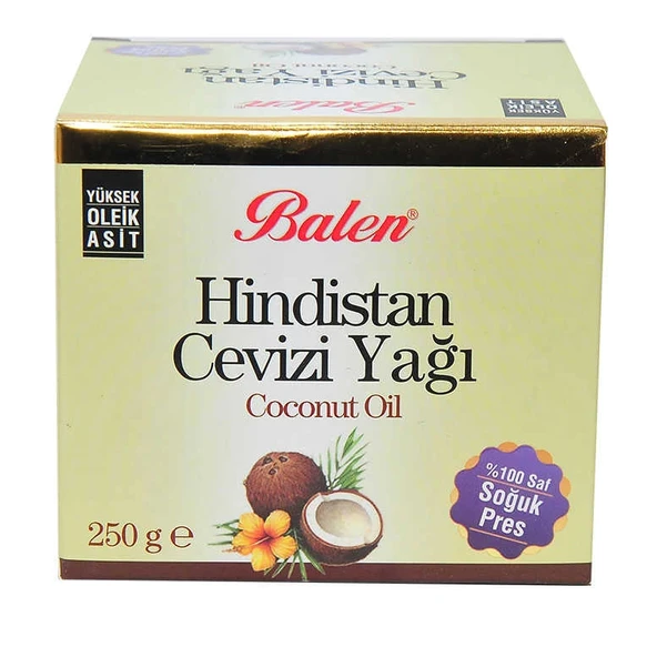 Hindistan Cevizi Yağı Soğuk Pres 250 Gr Cam Şişe ürün görseli 1