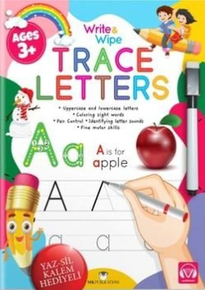 Write and Wipe Trace Letters ürün görseli 1