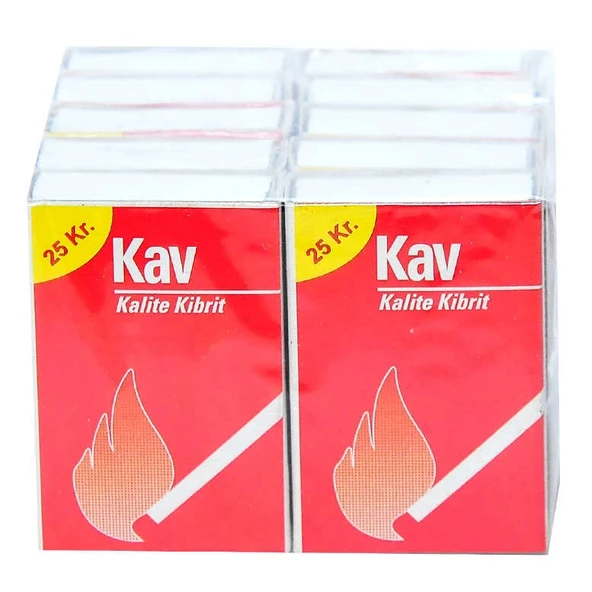 Kibrit 10 Paket (Ortalama 40 Çöp X 10 Paket) ürün görseli 1
